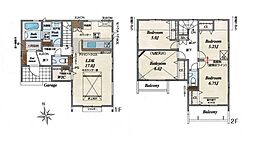 物件画像 川口市大字安行領家　新築一戸建て　2期　1号棟