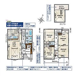 物件画像 春日部市備後東3丁目　新築一戸建て　2期　5号棟