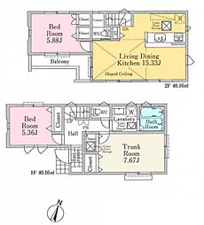 物件画像 練馬区貫井3丁目　新築一戸建て　347　2号棟