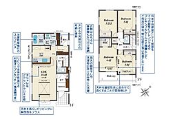 物件画像 北本市本宿6丁目　新築一戸建て　2号棟