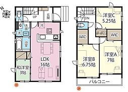 物件画像 越谷市大里　新築戸建て　3期　2号棟