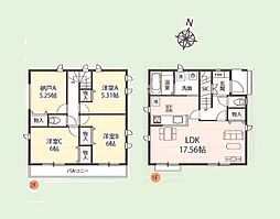 物件画像 川口市本蓮3丁目　新築一戸建て　1号棟