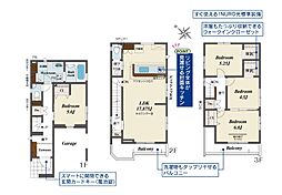 物件画像 川口市弥平2丁目　新築一戸建て　2号棟