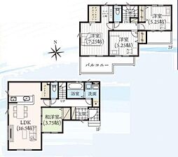 物件画像 北本市石戸5丁目　新築戸建て　2号棟