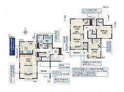 物件画像 上尾市上　新築一戸建て　8期　5号棟