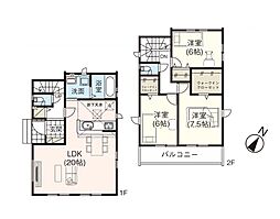 物件画像 戸田市笹目5丁目　新築一戸建て　5期　13号棟