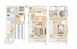 物件画像 さいたま市南区鹿手袋6丁目　新築一戸建て　10期　4号棟