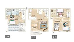 物件画像 さいたま市南区鹿手袋6丁目　新築一戸建て　10期　5号棟