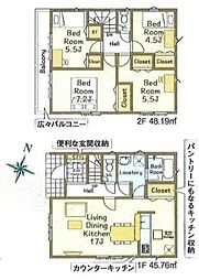 物件画像 清瀬市下清戸1丁目　新築戸建て　第8　9号棟