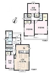 物件画像 川口市戸塚境町　新築一戸建て　I期　1号棟