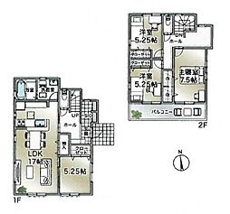 物件画像 さいたま市西区中野林　新築一戸建て　第2　7号棟