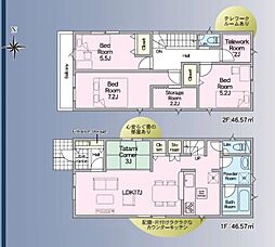 物件画像 川口市上青木西4丁目 新築一戸建て 第15 3号棟