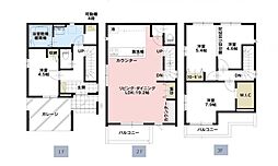 物件画像 所沢市けやき台1丁目 新築一戸建て 7期 2号棟