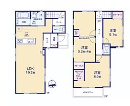 物件画像 所沢市寿町 新築一戸建て 2期 1号棟