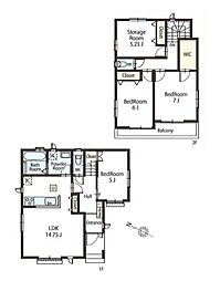 物件画像 川口市安行小山　新築一戸建て　Ｈ号棟