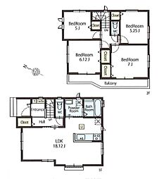 物件画像 川口市安行小山　新築一戸建て　Ｅ号棟