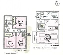 物件画像 朝霞市溝沼3丁目　新築一戸建て　第2　1号棟