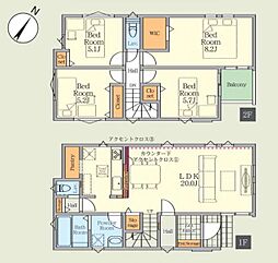 物件画像 さいたま市緑区東浦和7丁目 新築一戸建て 1期 2号棟
