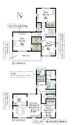 物件画像 さいたま市岩槻区西原台2丁目　新築一戸建て　3号棟