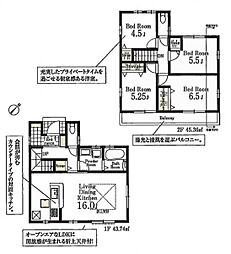 物件画像 西東京市ひばりが丘4丁目 新築一戸建て 1号棟