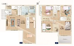 物件画像 ふじみ野市元福岡1丁目 新築一戸建て 3期 2号棟