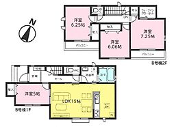 物件画像 川口市東本郷　新築一戸建て　第3期　B号棟