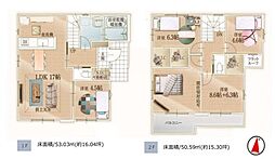 物件画像 吉川市新栄1丁目　新築一戸建て　2期　1号棟