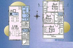 物件画像 西東京市富士町1丁目　新築一戸建て　第12　1号棟