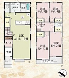物件画像 北本市北本2丁目　新築一戸建て　43番　第1　Ｃ号棟