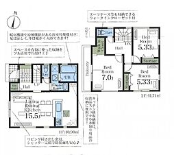 物件画像 さいたま市中央区八王子2丁目　新築一戸建て　第3　1号棟