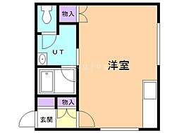 間取図画像 ワンルーム