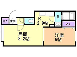 ローデンクロム千歳 2階