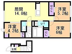 空彩(ソライロ) 3LDKの間取図画像