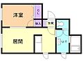 C.S.A.マンション1階6.1万円