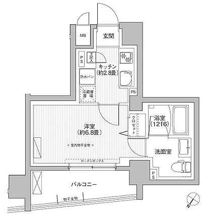 ＬＥＶＥＲＲＥ日本橋小伝馬町_間取り_0