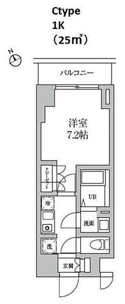 レジディア日本橋馬喰町II ｜東京都中央区日本橋馬喰町2丁目(賃貸マンション1K・3階・25.00㎡)の写真 その2