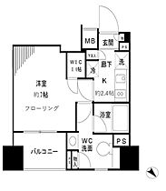 パークリュクス銀座mono（パークリュクス銀座モノ）  ｜ 東京都中央区銀座8丁目18-7（賃貸マンション1K・8階・26.02㎡） その2