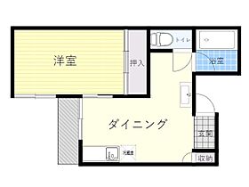 ユニバビル2 406 ｜ 大分県大分市上野丘東5番29号（賃貸マンション1DK・4階・40.00㎡） その2