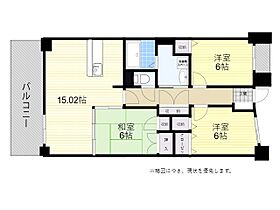 アスティオン堀川  ｜ 大分県大分市都町３丁目7番27号（賃貸マンション3LDK・13階・76.14㎡） その2