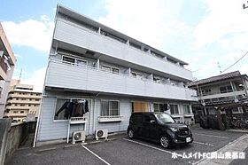 エステートタカツキ 306 ｜ 岡山県岡山市中区清水1丁目（賃貸アパート1K・3階・18.63㎡） その1