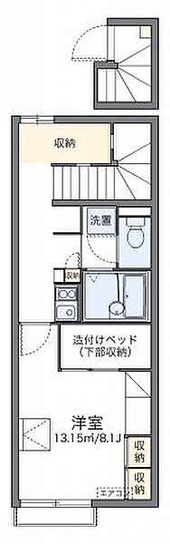 画像2:代表的な間取のため実際の間取とは異なる場合があります