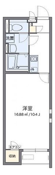 クレイノシャイン 201｜岡山県備前市東片上(賃貸アパート1K・2階・29.71㎡)の写真 その2