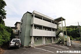 グリンベルIV 202 ｜ 岡山県岡山市中区門田本町2丁目（賃貸アパート1DK・2階・30.00㎡） その1