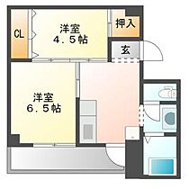 ヴィラナリー上道2号館 408 ｜ 岡山県岡山市東区東平島（賃貸マンション2K・4階・34.00㎡） その2