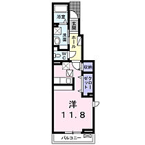 岡山県岡山市東区瀬戸町沖268-3（賃貸アパート1R・1階・34.15㎡） その2