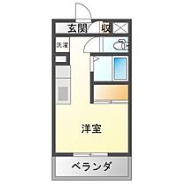 ＧＶ備岡 1001 ｜ 岡山県岡山市中区清水（賃貸マンション1R・10階・21.00㎡） その2