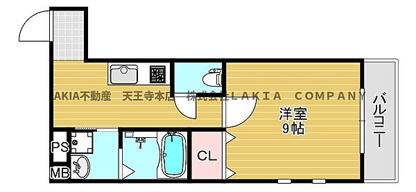 フジパレス今川駅東V番館 ｜大阪府大阪市東住吉区今川4丁目(賃貸アパート1K・3階・27.90㎡)の写真 その2