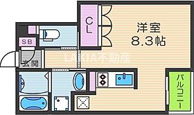 ザ・プラザ東上町 202 ｜ 大阪府大阪市天王寺区東上町4-8（賃貸マンション1R・2階・29.30㎡） その2