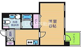 ベリーウェル阿倍野  ｜ 大阪府大阪市阿倍野区美章園1丁目（賃貸マンション1K・3階・26.01㎡） その2