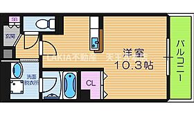 キングスコート桑津 403 ｜ 大阪府大阪市東住吉区桑津1丁目31-14（賃貸マンション1R・4階・28.00㎡） その2